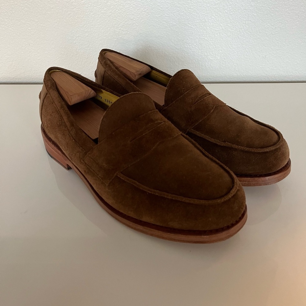 3Sixteen & Blackstock & Weber Suede Men's Loafers - Picture 1 of 11